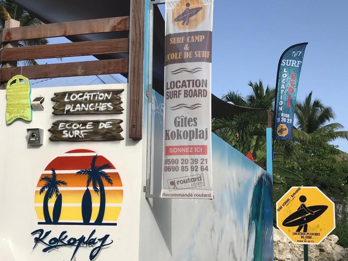 Surf Camp Kokoplaj, A 150M De La Plage Et Du Spot De Surf Sainte-Anne  Εξωτερικό φωτογραφία